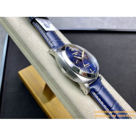 PANERAI - PAM1033 GMT 44MM SS/LE Blue VSF V2 P9011