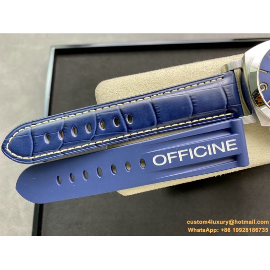 PANERAI - PAM1033 GMT 44MM SS/LE Blue VSF V2 P9011