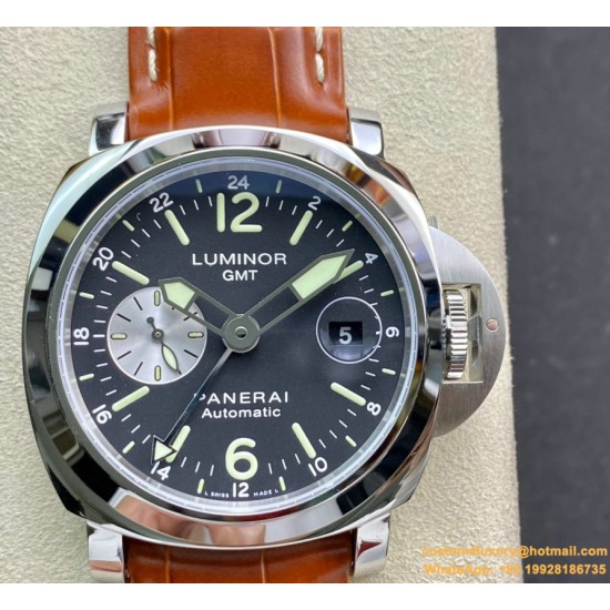 PANERAI - Luminor GMT PAM088 44mm SS/LE Black/Stk VSF A7750