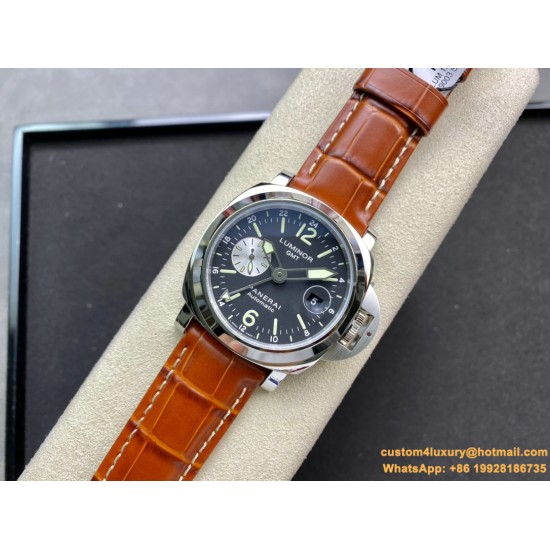PANERAI - Luminor GMT PAM088 44mm SS/LE Black/Stk VSF A7750