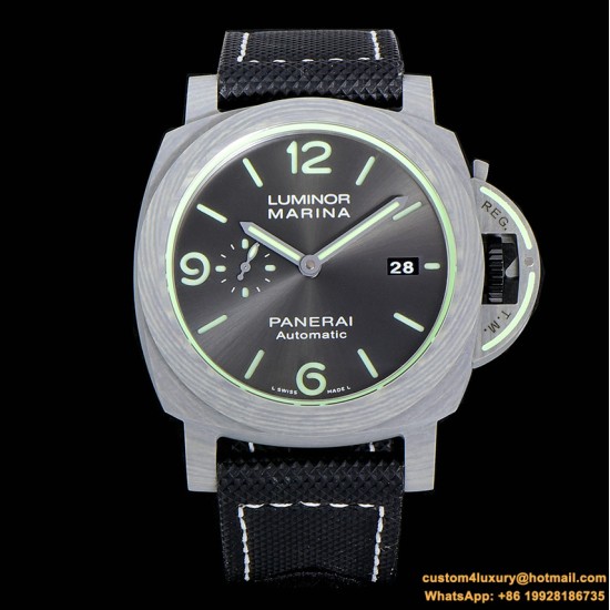 PANERAI - Luminor Marina PAM1119 44mm Carbon/NY Grey Dial VSF P9010
