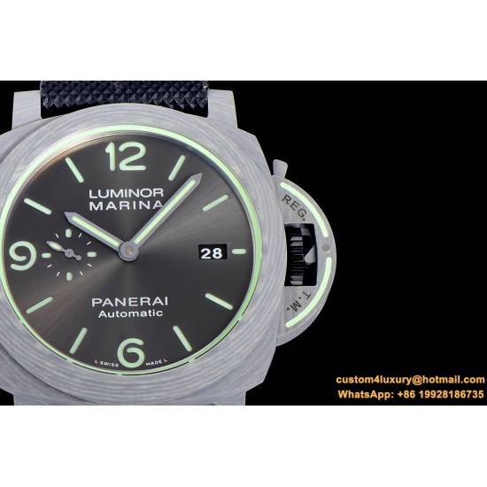PANERAI - Luminor Marina PAM1119 44mm Carbon/NY Grey Dial VSF P9010