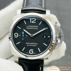 PANERAI - PAM1312 Lum. Marina Auto 44mm Black SS/LE VSF P9010