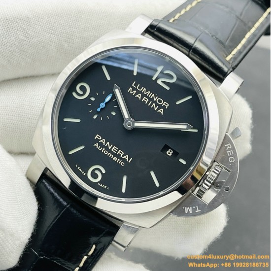 PANERAI - PAM1312 Lum. Marina Auto 44mm Black SS/LE VSF P9010