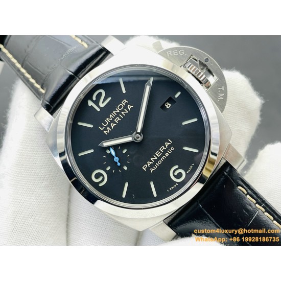 PANERAI - PAM1312 Lum. Marina Auto 44mm Black SS/LE VSF P9010