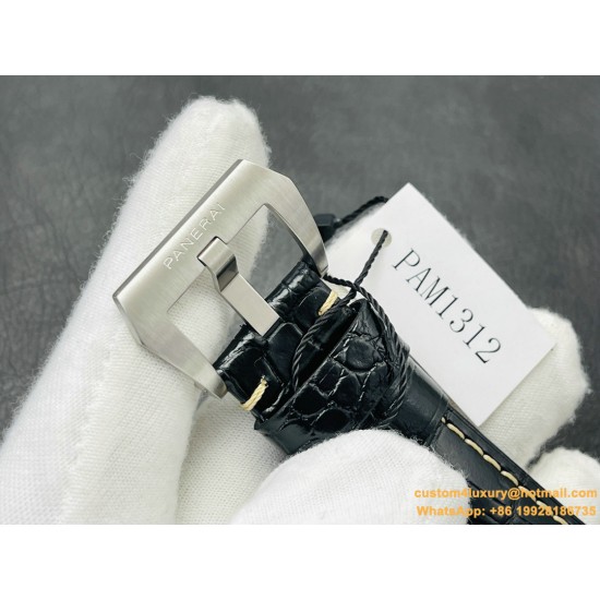 PANERAI - PAM1312 Lum. Marina Auto 44mm Black SS/LE VSF P9010