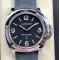 PANERAI - PAM774 Luminor 44mm Black Dial SS/NY HWF A6497