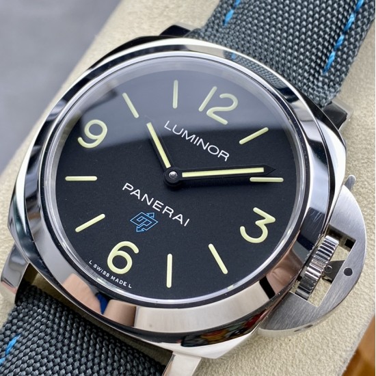 PANERAI - PAM774 Luminor 44mm Black Dial SS/NY HWF A6497