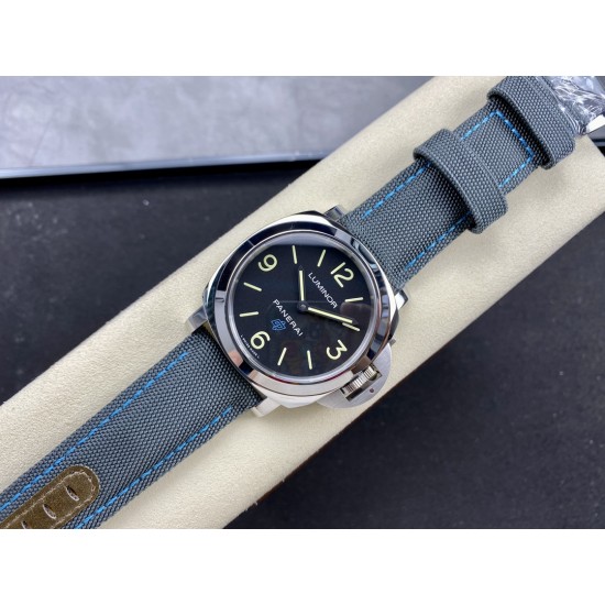 PANERAI - PAM774 Luminor 44mm Black Dial SS/NY HWF A6497