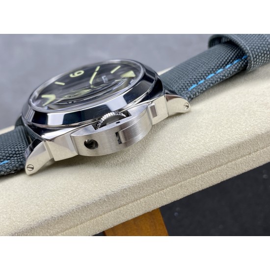 PANERAI - PAM774 Luminor 44mm Black Dial SS/NY HWF A6497