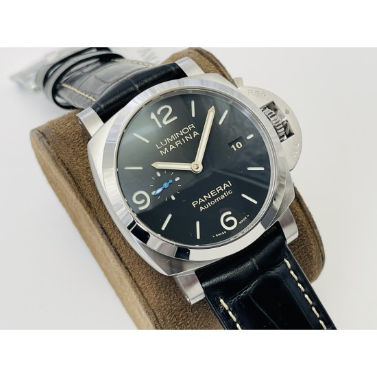 PANERAI - PAM1312 Lum. Marina Auto 44mm Black SS/LE VSF P9010