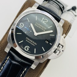 PANERAI - PAM1312 Lum. Marina Auto 44mm Black SS/LE VSF P9010