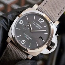 PANERAI - PAM1356 Luminor 44mm Grey Dial SS/NY V7F A9010