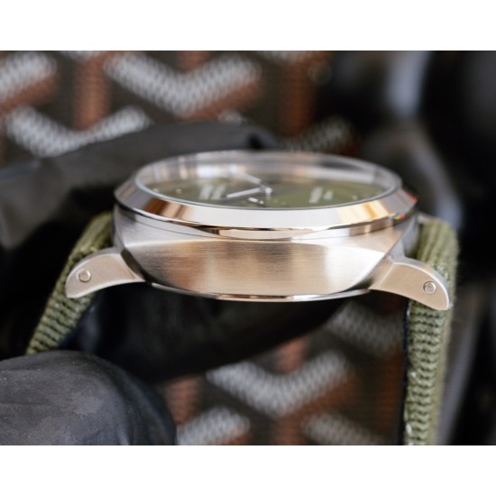 PANERAI - PAM1356 Luminor 44mm Green Dial SS/NY V7F A9010