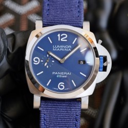 PANERAI - PAM1356 Luminor 44mm Blue Dial SS/NY V7F A9010