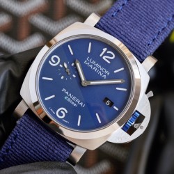 PANERAI - PAM1356 Luminor 44mm Blue Dial SS/NY V7F A9010