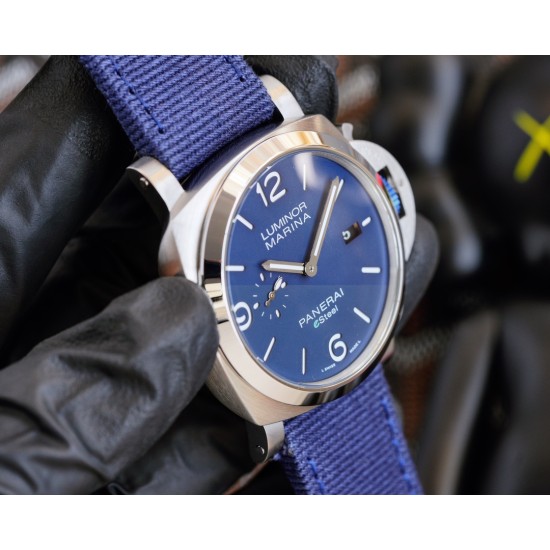 PANERAI - PAM1356 Luminor 44mm Blue Dial SS/NY V7F A9010