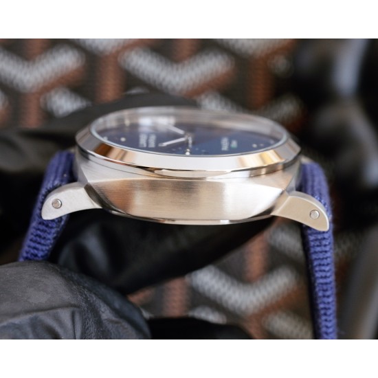 PANERAI - PAM1356 Luminor 44mm Blue Dial SS/NY V7F A9010