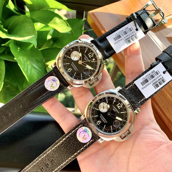 PANERAI - Luminor GMT PAM088 44mm SS/LE Black/Stk V7F A7750