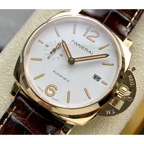 PANERAI - Luminor Due PAM1042 42mm RG/LE White VSF P900