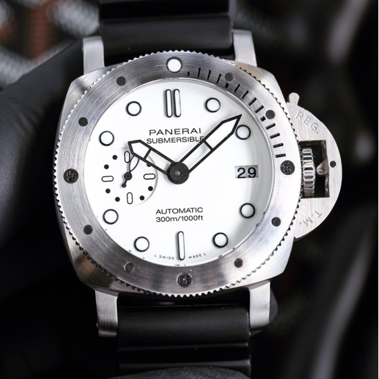 PANERAI - Submersible PAM2223 42mm SS/RU White Dial VSF P900