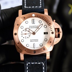 PANERAI - Submersible PAM2223 42mm RG/LE White Dial VSF P900