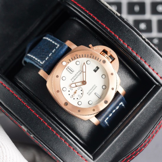 PANERAI - Submersible PAM2223 42mm RG/RU White Dial V7F P900