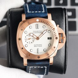 PANERAI - Submersible PAM2223 42mm RG/LE White Dial V7F P900