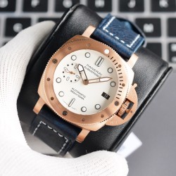 PANERAI - Submersible PAM2223 42mm RG/LE White Dial V7F P900