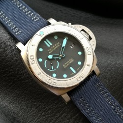 PANERAI - Submersible PAM985 Mike Horn 47mm TI/NY Black Dial VSF P9010