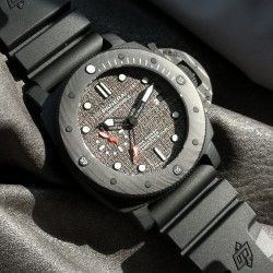 PANERAI - PAM1039 Submersible Luna Rossa GMT 47mm Carbon/RU VSF P9010 Super Clone