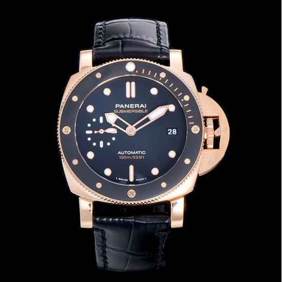 PANERAI - Submersible PAM974 42mm RG/LE Black Dial VSF OP XXXIV