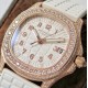 Patek Philippe - Aquanaut Ladies 35mm Diams RG/RU Wht PPF MY9015 Mod