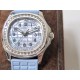 Patek Philippe - Aquanaut Ladies 35mm Dm Bez SS/RU Blue MOP PPF MY9015