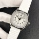 Patek Philippe - Aquanaut Lady 5067 35.6mm Dia SS/RU White Dial PPF Quartz