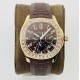 Patek Philippe - Aquanaut Travel Time 40mm Diamonds RG/RU Brown Dial PPF A324