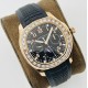 Patek Philippe - Aquanaut Travel Time 40mm Diamonds RG/RU Black Dial PPF A324