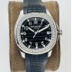 Patek Philippe - Aquanaut Ref.5167 40mm Diamonds SS/RU Black PPF 1:1 MY9015 Mod