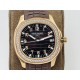 Patek Philippe - Aquanaut Ref.5167 40mm Diamonds RG/RU Black PPF 1:1 MY9015 Mod