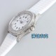 Patek Philippe - Aquanaut Ladies 35.6mm Full Diamond SS/RU White TWF A324