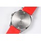 Patek Philippe - Aquanaut Lady 5067A Transparent Diamonds 35.6mm SS/RU Red Dial PPF Quartz