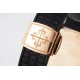 Patek Philippe - Aquanaut Lady 5067A Transparent Diamonds 35.6mm RG/RU Black Dial PPF Quartz