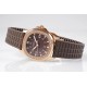 Patek Philippe - Aquanaut Lady 5067A Transparent Diamonds 35.6mm RG/RU Brown Dial PPF Quartz