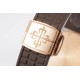 Patek Philippe - Aquanaut Lady 5067A Transparent Diamonds 35.6mm RG/RU Brown Dial PPF Quartz
