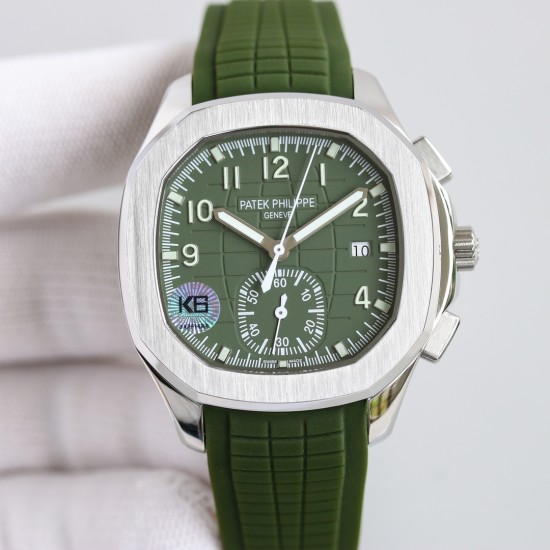 Patek Philippe - Aquanaut Chronograph 5968A-001 42MM SS/RU Blue K6F Asian 7750