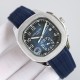 Patek Philippe - Aquanaut Chronograph 5968A-001 42MM SS/RU Blue K6F Asian 7750