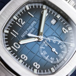 Patek Philippe - Aquanaut Chronograph 5968A-001 42MM SS/RU Blue K6F Asian 7750