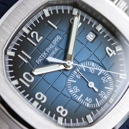 Patek Philippe - Aquanaut Chronograph 5968A-001 42MM SS/RU Blue K6F Asian 7750