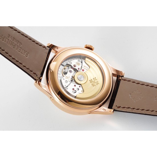 Patek Philippe - Annual Cal. Moonphase Ref.5396 38mm RG/LE Wht/Num ZF A324