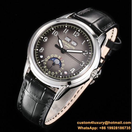Patek Philippe - Annual Cal. Moonphase Ref.5320G-001 40mm SS/LE Grey/Num KRF A324